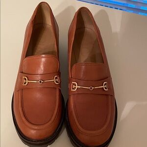 Women’s Brown Leather Loafers